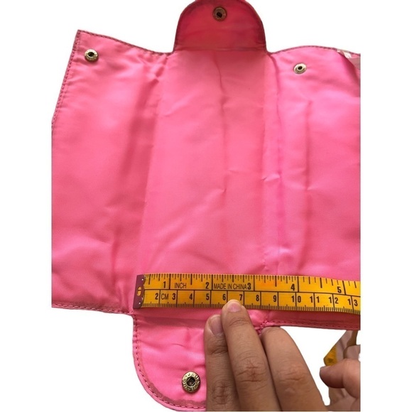 Tartan & twine macaroon print baby pink fabric case - Picture 5 of 5